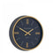 Hampton Navy Small Wall Clock