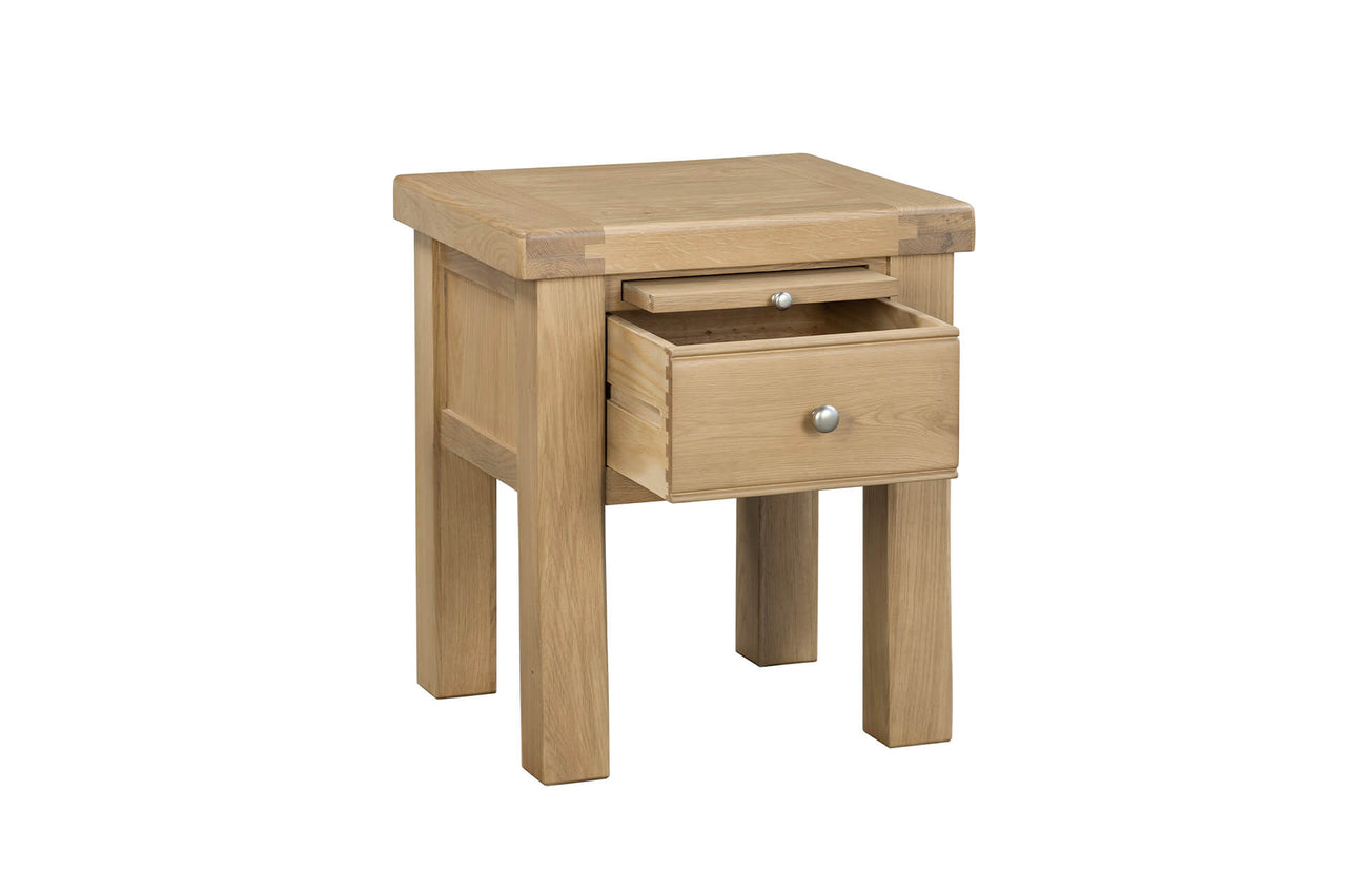 Delaney Lamp Table Oak