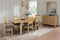 Delaney 1200/1650 Extending Dining Table Oak