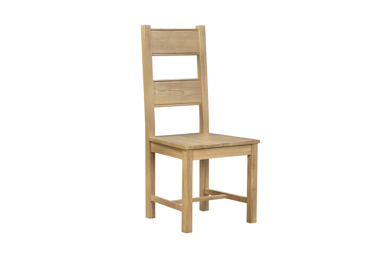 Delaney Dining Chair Solid Seat Oak