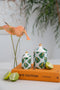 Green Sage & Cedar Ceramic Candle