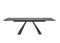 Icarus 1600/2400 Dining Table Black