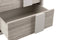 Jules Bedside Table 2 Drawer Grey