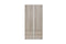 Jules Wardrobe 2 Door/2 Drawer Grey