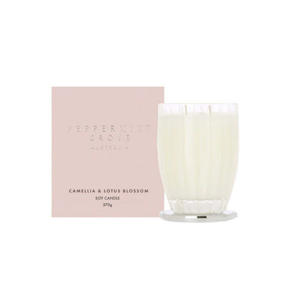 Camellia & Lotus Blossom Soy Candle