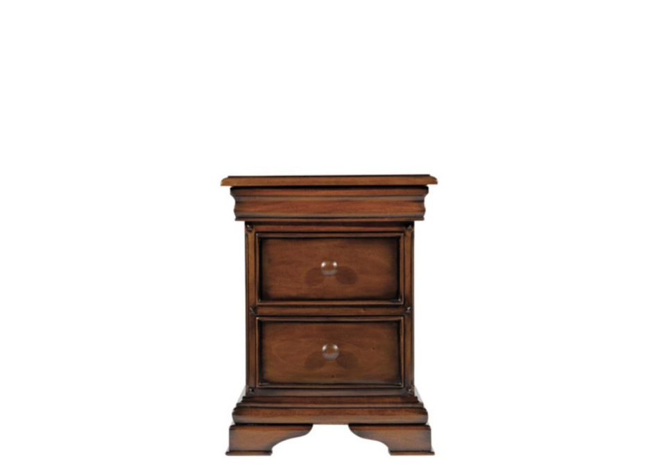 Baker Normandie 3 Drawer Bedside Table