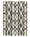 Matrix Wire White Hand Tufted Wool Rug