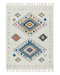 Ariana Rhombus Shaggy Moroccan Rug