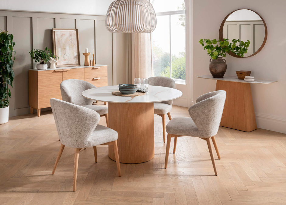 Evie Round Dining Table