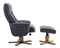 Dubai Swivel Recliner & Footstool