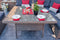 Corfu Corner Dining Set with Benches