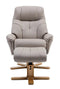 Dubai Swivel Recliner & Footstool