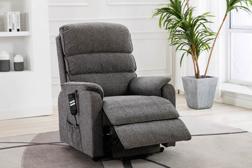 GFA Valencia Lift & Rise Chair in Pebble Plush