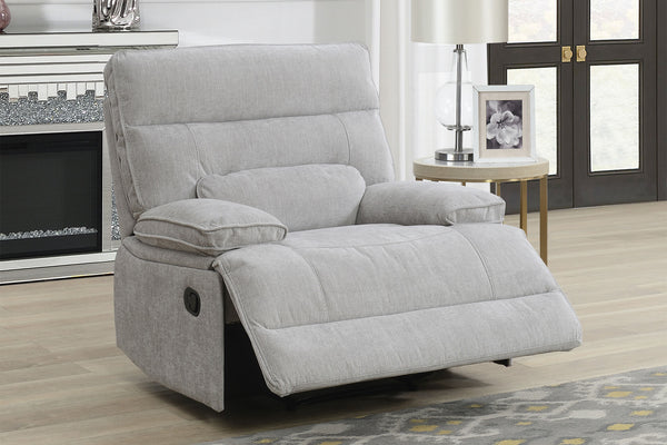 Eloise 1 Seater Manual Recliner Grey