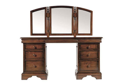 Baker Furniture Dressing Table with Mirror