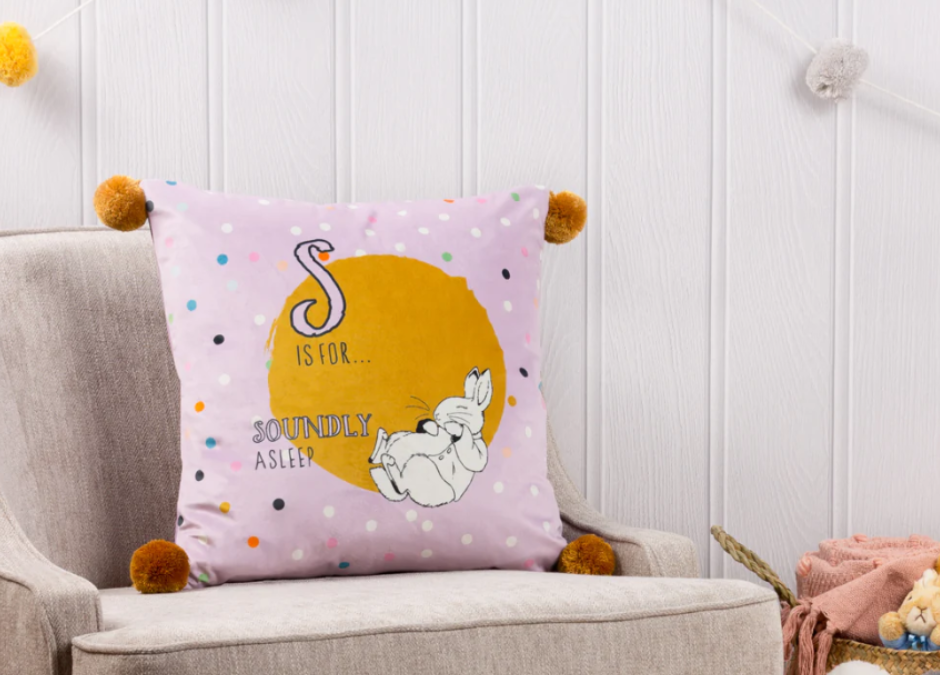Dotty Peter Rabbit™ Cushion Lilac