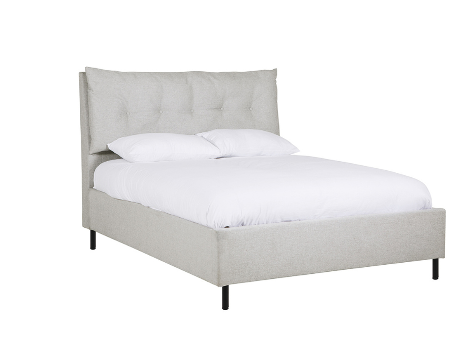 Avery Ottoman Bed- Silver